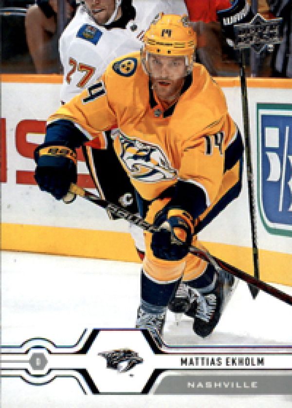 NHL 2019-20 Upper Deck - No 141 - Mattias Ekholm