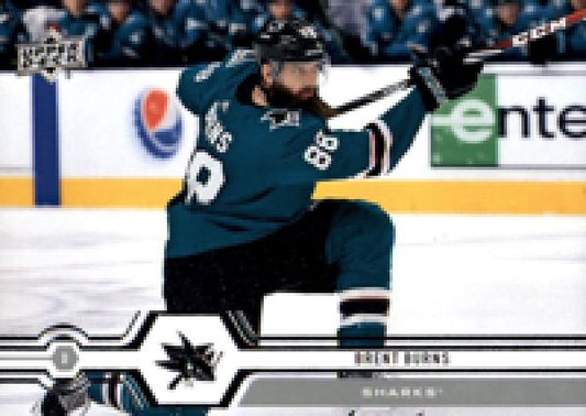 NHL 2019-20 Upper Deck - No 165 - Brent Burns