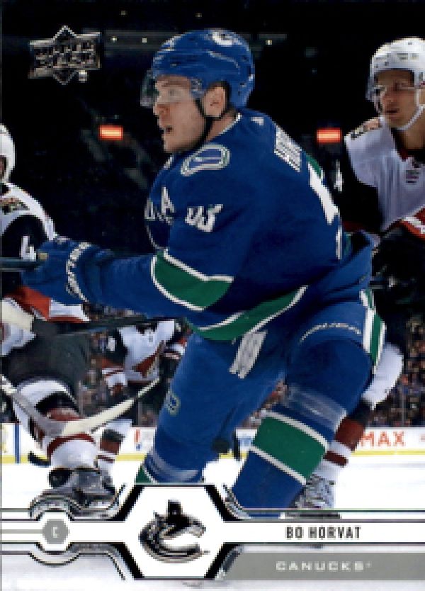 NHL 2019-20 Upper Deck - No. 169 - Bo Horvat