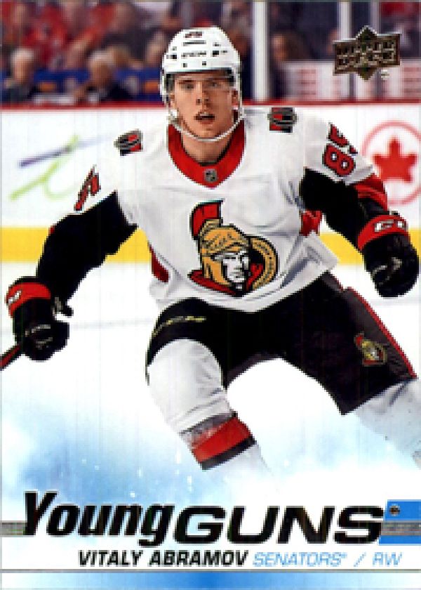 NHL 2019-20 Upper Deck - No. 227 - Vitaly Abramov