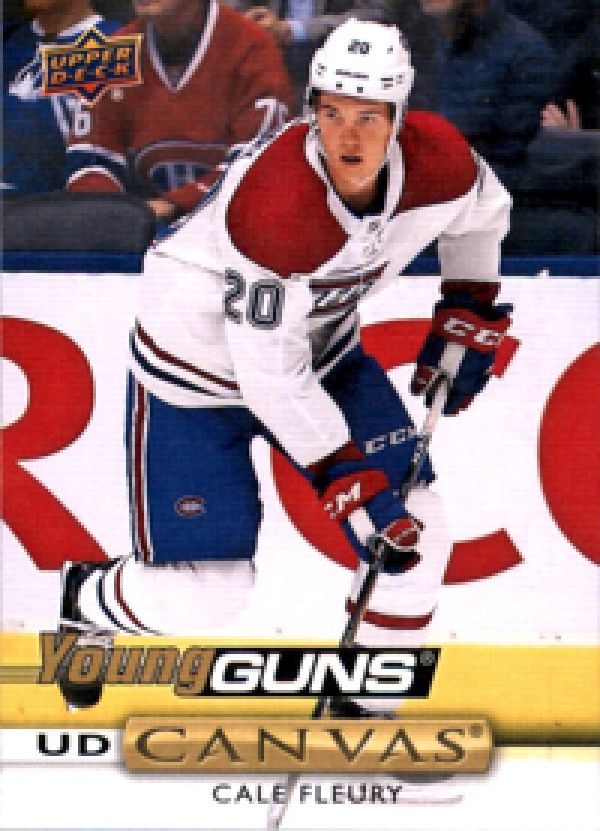 NHL 2019-20 Upper Deck Canvas - No C99 - Cale Fleury