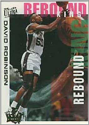 NBA 1994-95 Ultra Rebound Kings - No 8 of 10 - David Robinson