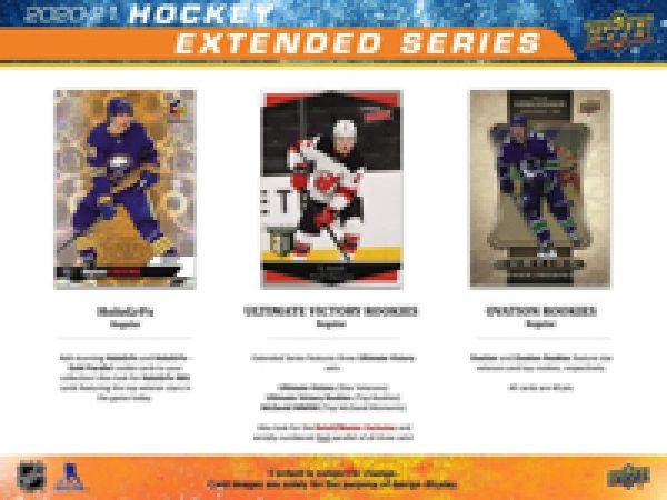 NHL 2020-21 Upper Deck Extended Series Retail Foil - Box