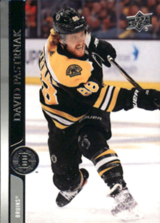 NHL 2020-21 Upper Deck - No 18 - David Pastrnak