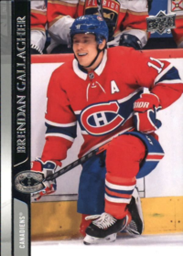 NHL 2020-21 Upper Deck - No 97 - Brendan Gallagher