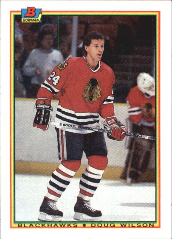 NHL 1990-91 Bowman - No 2 - Doug Wilson