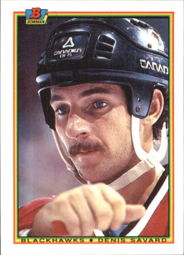 NHL 1990-91 Bowman - No 6 - Denis Savard