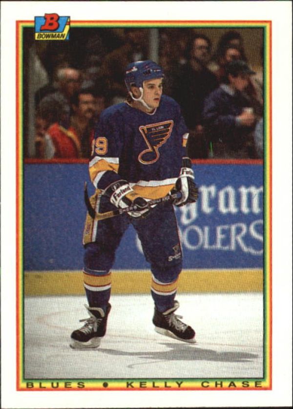 NHL 1990-91 Bowman - No 14 - Kelly Chase