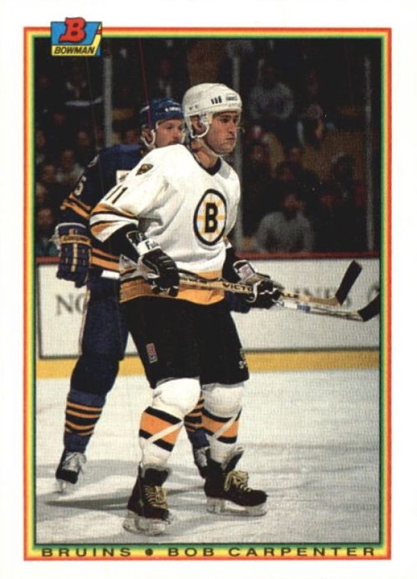 NHL 1990-91 Bowman - No 30 - Bob Carpenter