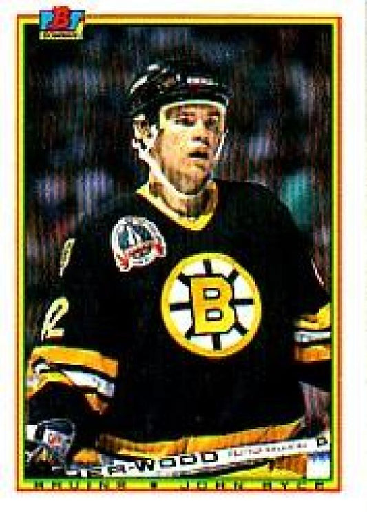 NHL 1990-91 Bowman - No 38 - John Byce