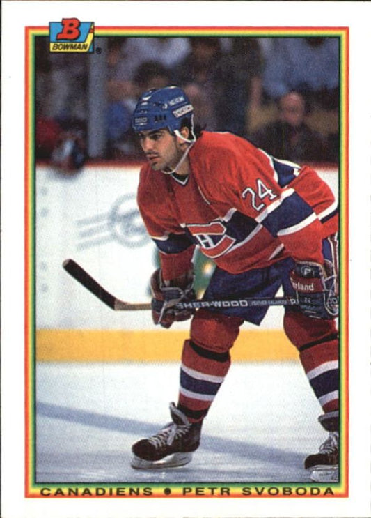 NHL 1990-91 Bowman - No 46 - Petr Svoboda