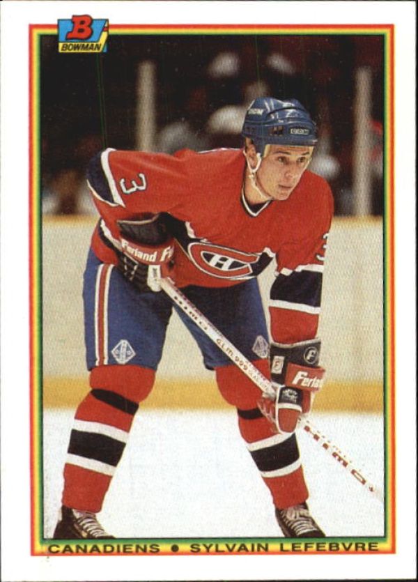 NHL 1990-91 Bowman - No 48 - Sylvain Lefebvre