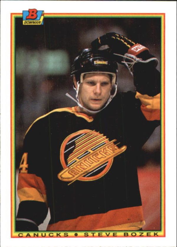 NHL 1990-91 Bowman - No 64 - Steve Bozek