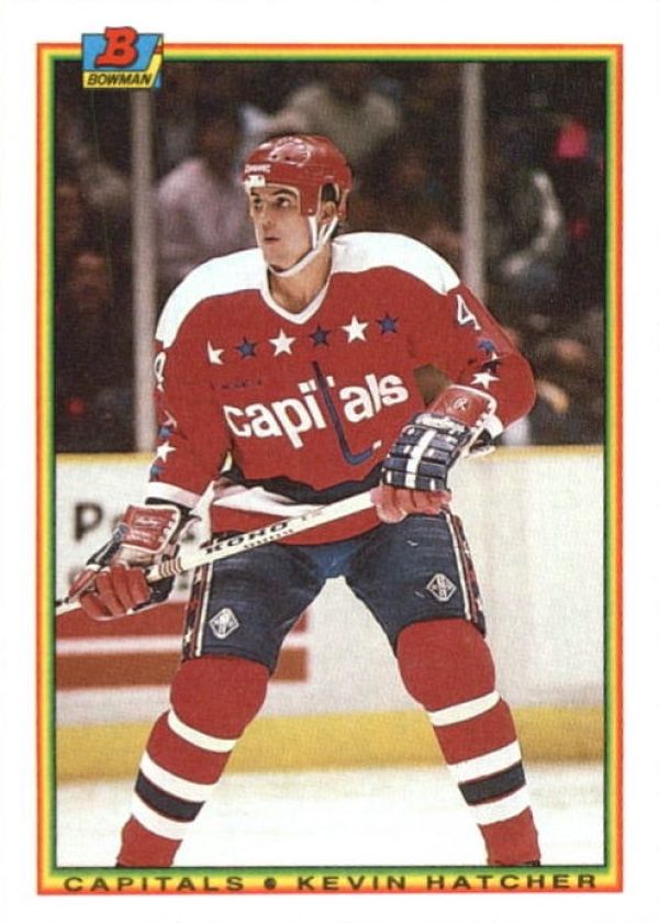 NHL 1990-91 Bowman - No 70 - Kevin Hatcher