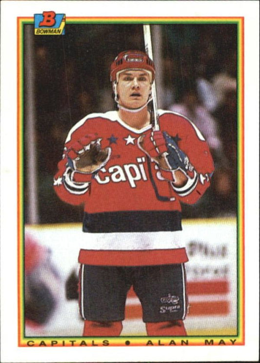 NHL 1990-91 Bowman - No 78 - Alan May