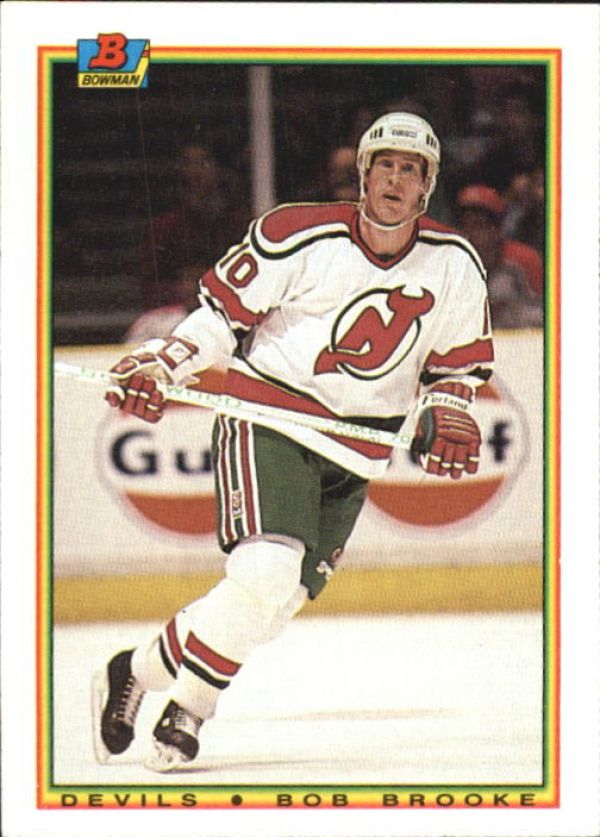 NHL 1990-91 Bowman - No 79 - Bob Brooke