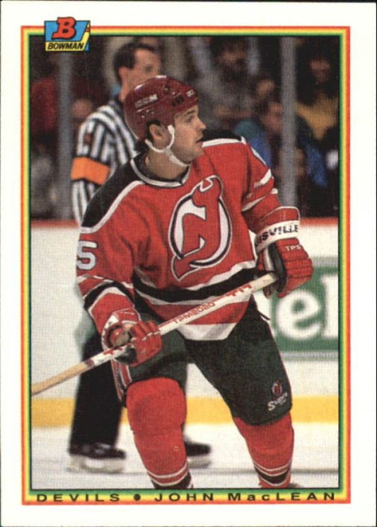 NHL 1990-91 Bowman - No 83 - John MacLean