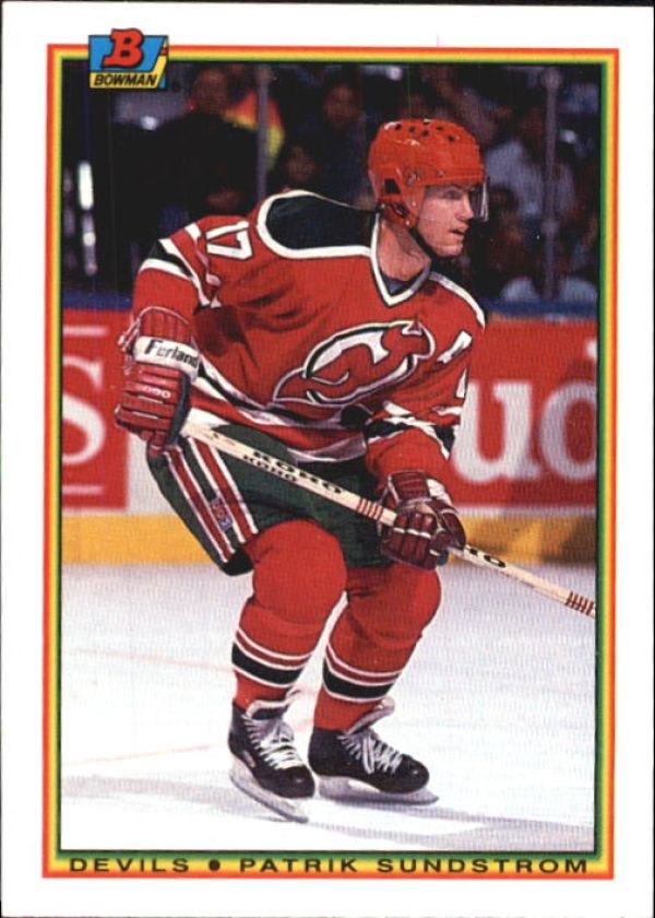 NHL 1990-91 Bowman - No 89 - Patrik Sundstrom