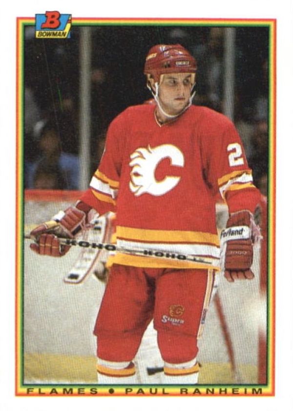 NHL 1990-91 Bowman - No 100 - Paul Ranheim