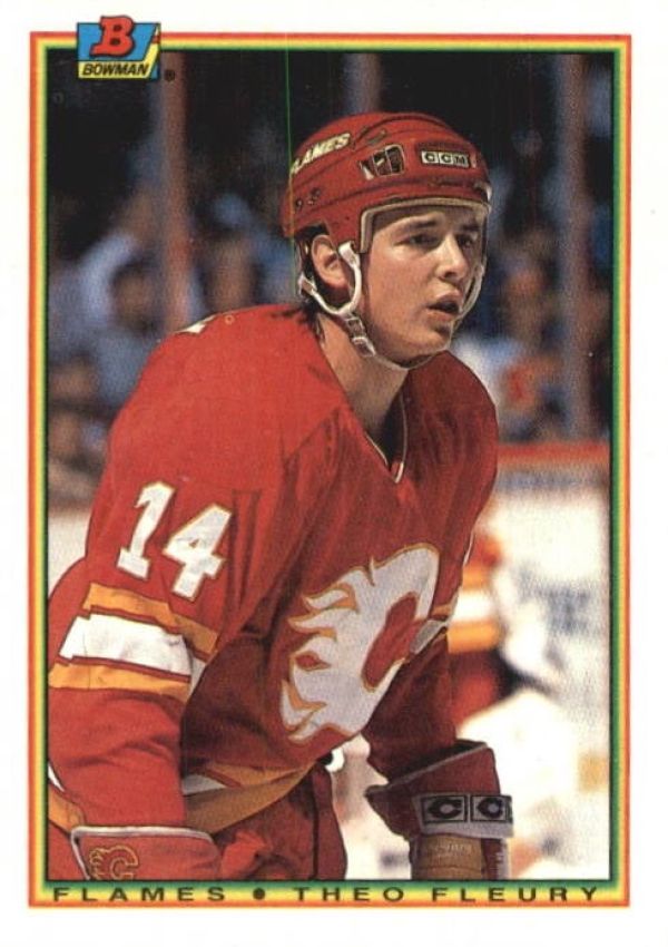 NHL 1990-91 Bowman - No 102 - Theo Fleury