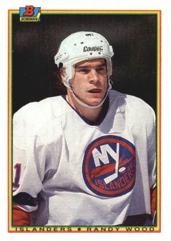 NHL 1990-91 Bowman - No 121 - Randy Wood