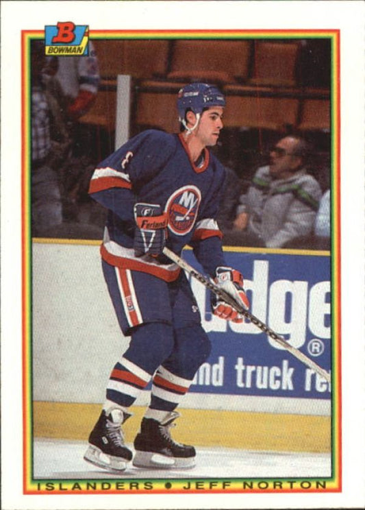 NHL 1990-91 Bowman - No 122 - Jeff Norton