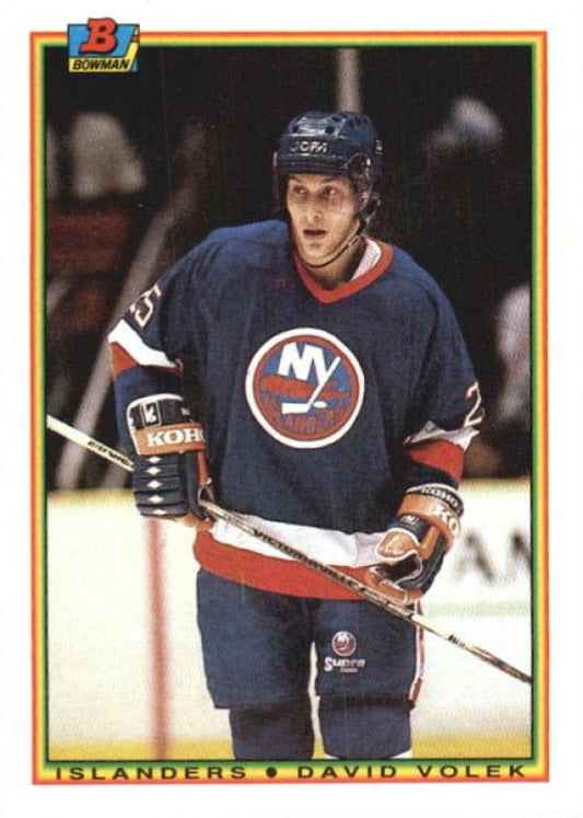 NHL 1990-91 Bowman - No. 127 - David Volek