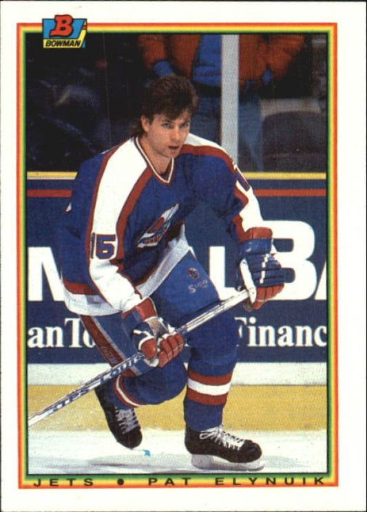 NHL 1990-91 Bowman - No. 137 - Pat Elynuik