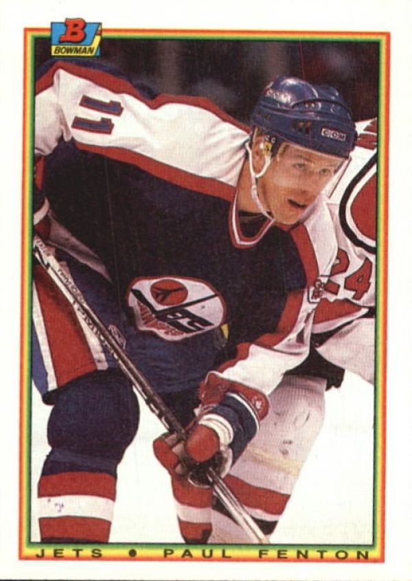 NHL 1990-91 Bowman - No 139 - Paul Fenton