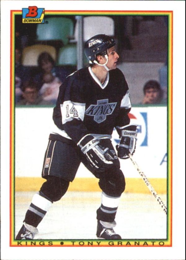 NHL 1990-91 Bowman - No. 140 - Tony Granato