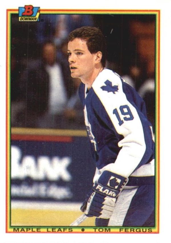 NHL 1990-91 Bowman - No 157 - Tom Fergus