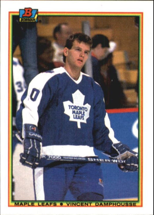 NHL 1990-91 Bowman - No 163 - Vincent Damphousse