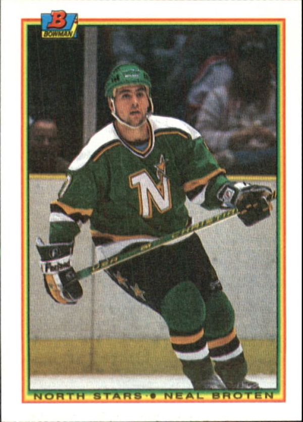 NHL 1990-91 Bowman - No. 178 - Neal Broten