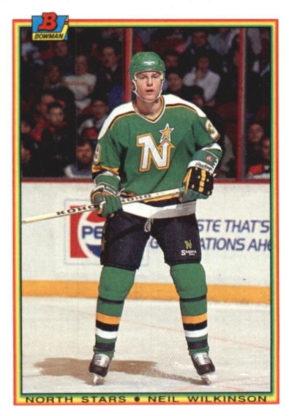 NHL 1990-91 Bowman - No 184 - Neil Wilkinson