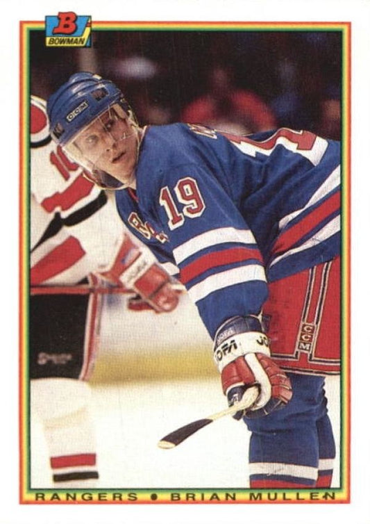 NHL 1990-91 Bowman - No 217 - Brian Mullen