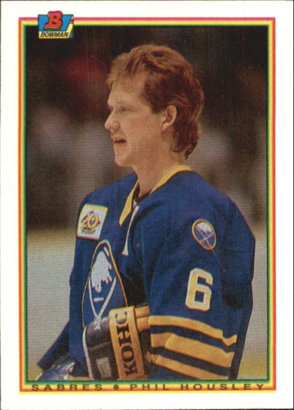 NHL 1990-91 Bowman - No. 239 - Phil Housley