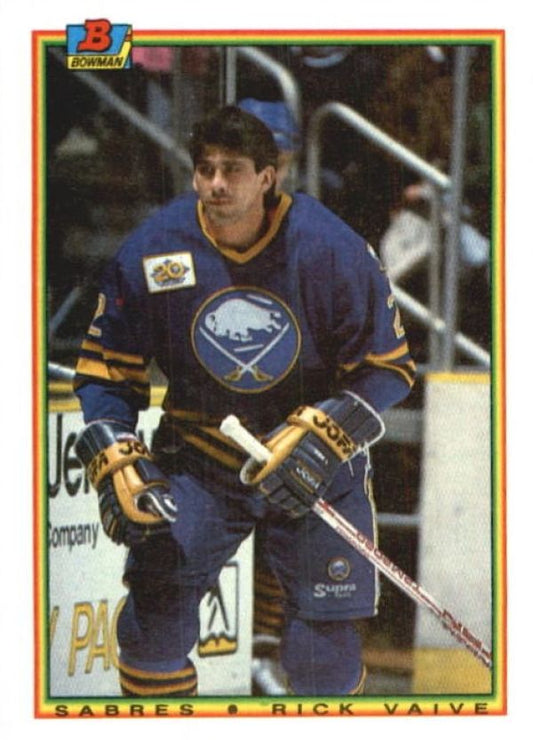 NHL 1990-91 Bowman - No. 250 - Rick Vaive