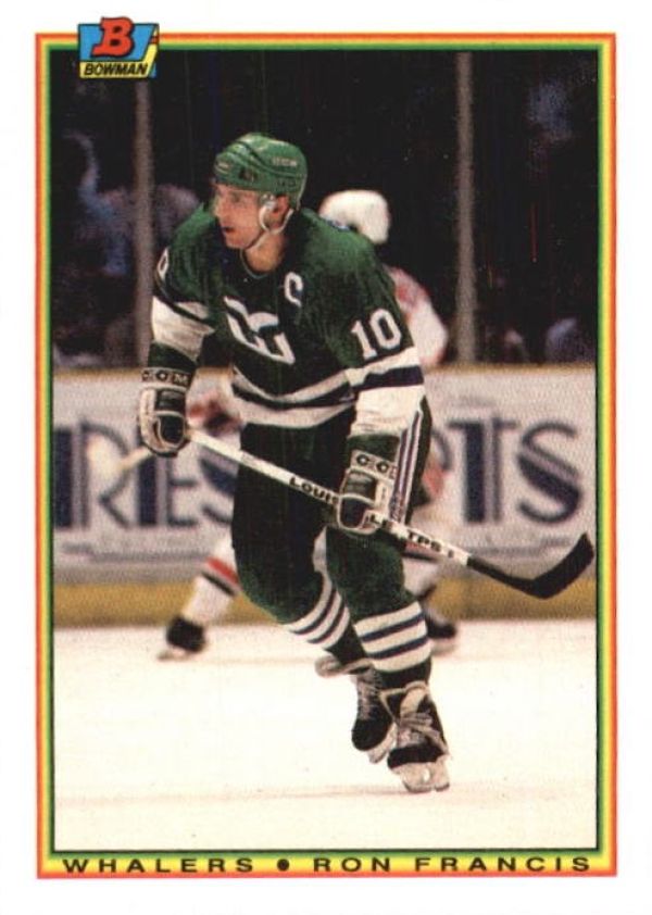 NHL 1990-91 Bowman - No. 254 - Ron Francis