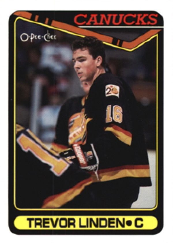 NHL 1990-91 O-Pee-Chee - No 225 - Trevor Linden