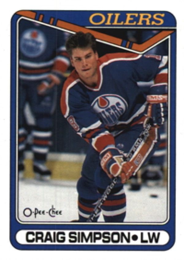 NHL 1990-91 O-Pee-Chee - No 240 - Craig Simpson