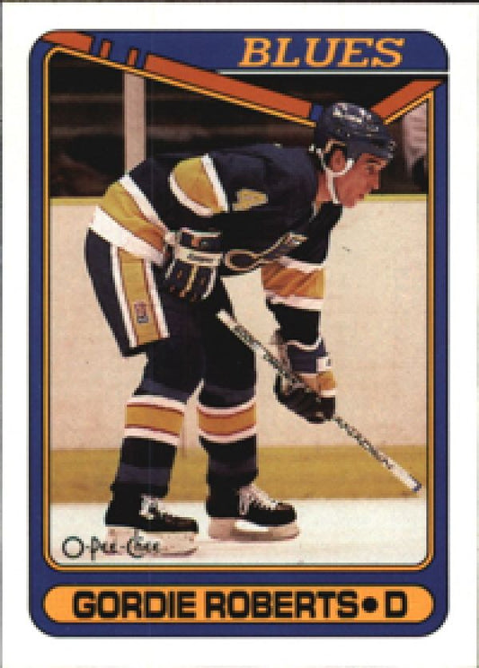 NHL 1990-91 O-Pee-Chee - No 256 - Gordie Roberts