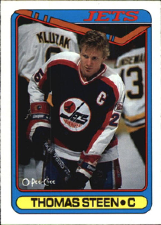 NHL 1990-91 O-Pee-Chee - No 283 - Thomas Steen