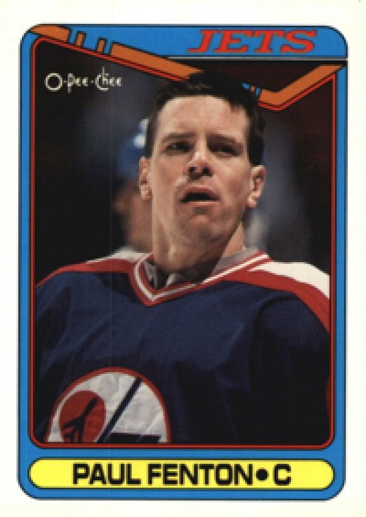 NHL 1990-91 O-Pee-Chee - No 313 - Paul Fenton