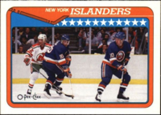 NHL 1990-91 O-Pee-Chee - No 315 - Team New York Islanders