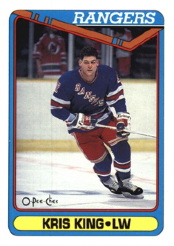 NHL 1990-91 O-Pee-Chee - No 526 - Kris King