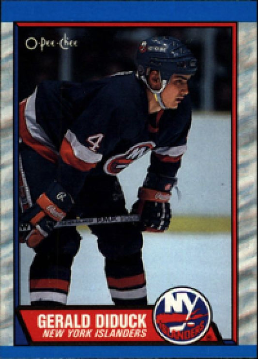 NHL 1989-90 O-Pee-Chee - No 182 - Gerald Diduck