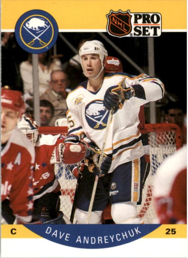 NHL 1990-91 Pro Set - No 17 - Dave Andreychuk