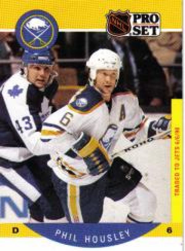 NHL 1990-91 Pro Set - No 21B - Phil Housley