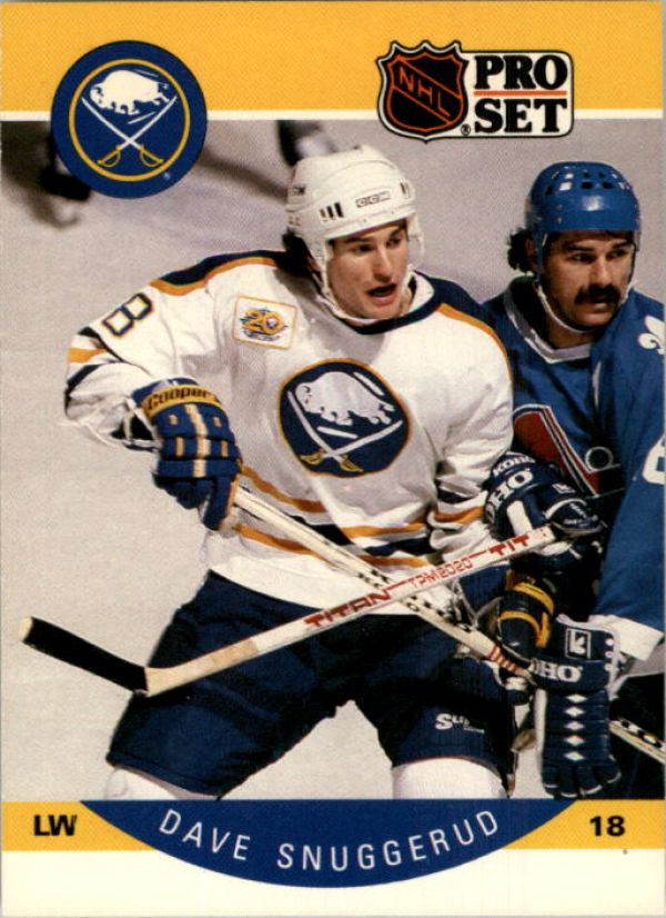 NHL 1990-91 Pro Set - No 30 - Dave Snuggerud