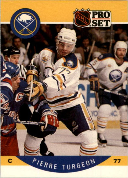 NHL 1990-91 Pro Set - No 31 - Pierre Turgeon